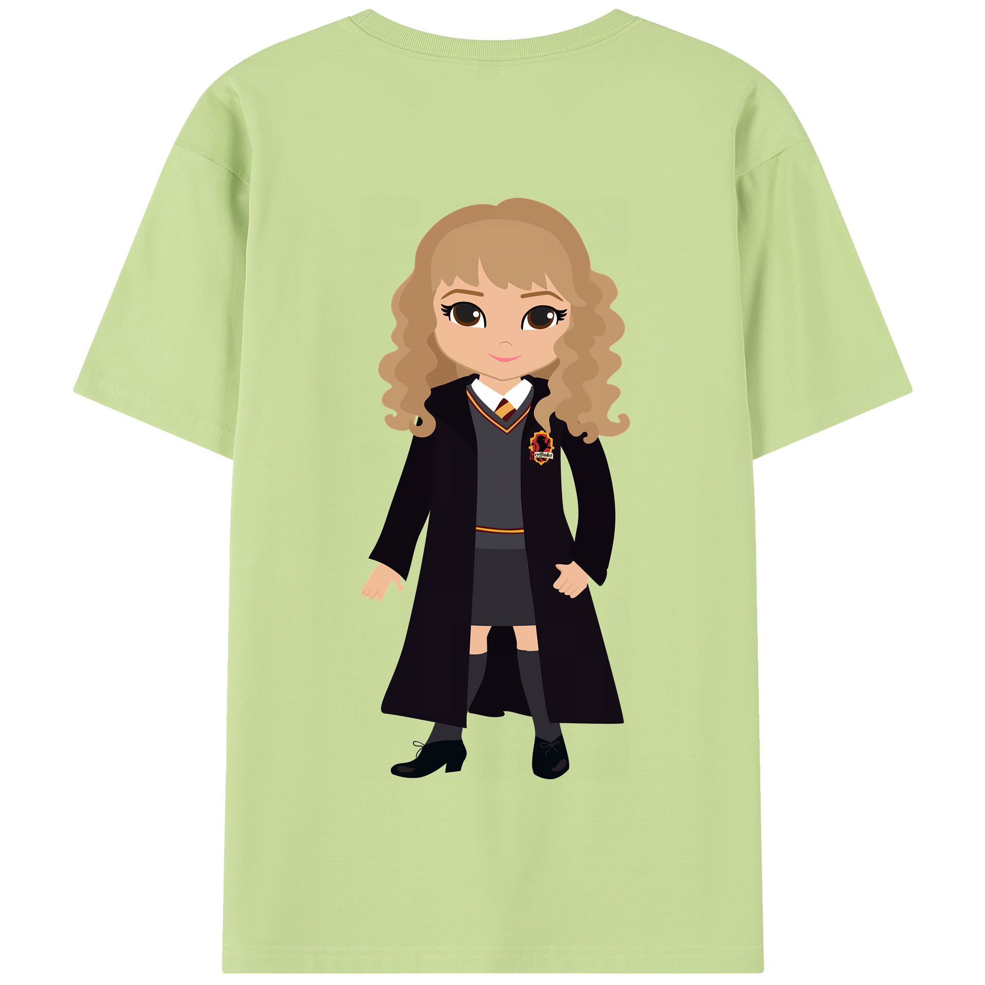 （画像用） Harry Potter ハリー・ポッターシリーズ 綿100％半袖Tシャツ（背面プリント）